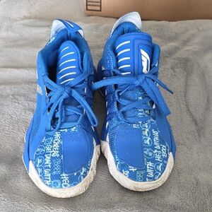 adidas Kids Blue Graphic Sneakers